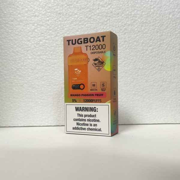 پاد یکبار مصرف تاگبوت انبه پشن فروت 12000 پاف