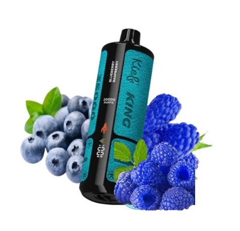 ویپ یکبار مصرف کیف اکسترا بلوبری تمشک 35000 پاف