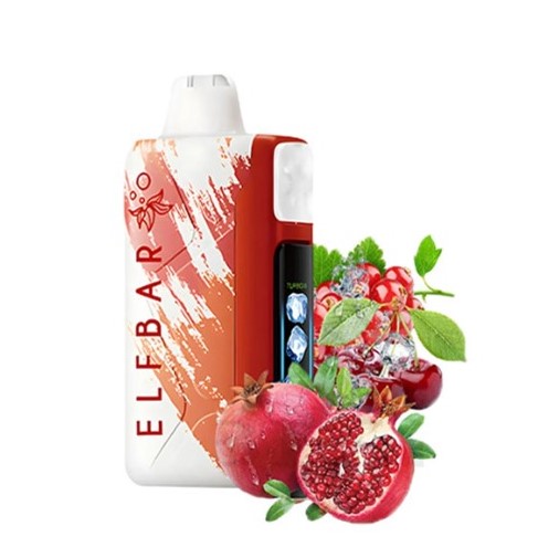 پاد یکبار مصرف الف انار گیلاس زغال اخته یخ ۳۰۰۰۰ پاف