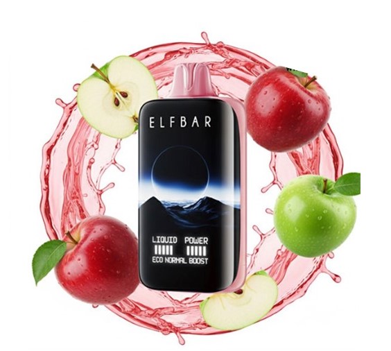 پاد یکبار مصرف الف بار مون نایت دو سیب ۴۰۰۰۰ پاف