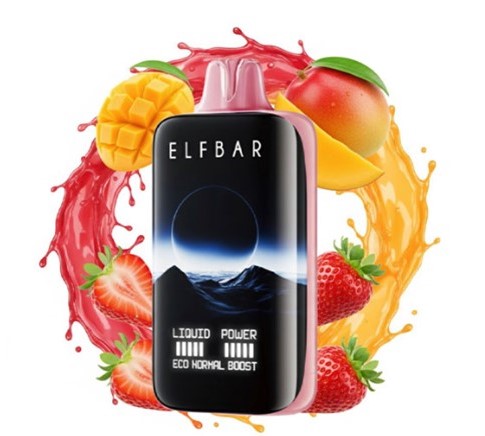 پاد یکبار مصرف الف بار مون نایت توت فرنگی انبه ۴۰۰۰۰