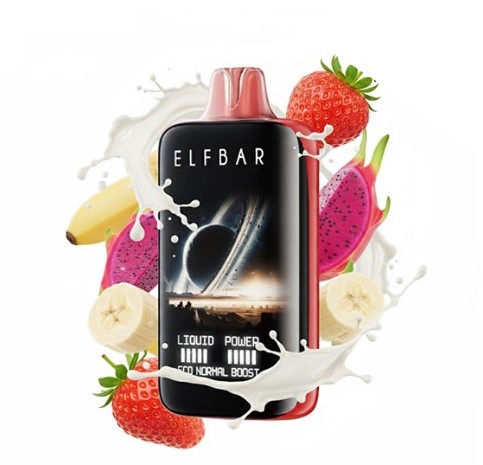 پاد یکبار مصرف الف بار مون نایت توت فرنگی موز دراگون فروت ۴۰۰۰۰ پاف