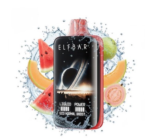 پاد یکبار مصرف الف بار مون نایت هندوانه طالبی گواوا ۴۰۰۰۰ پاف