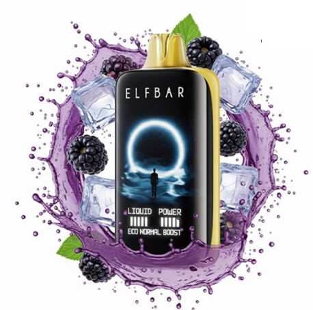 پاد یکبار مصرف الف بار مون نایت بلک بری یخ ۴۰۰۰۰ پاف