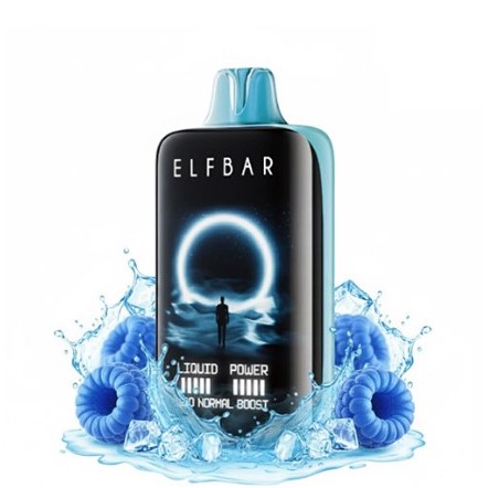 پاد یکبار مصرف الف بار مون نایت بلوبری تمشک یخ ۴۰۰۰۰ پاف