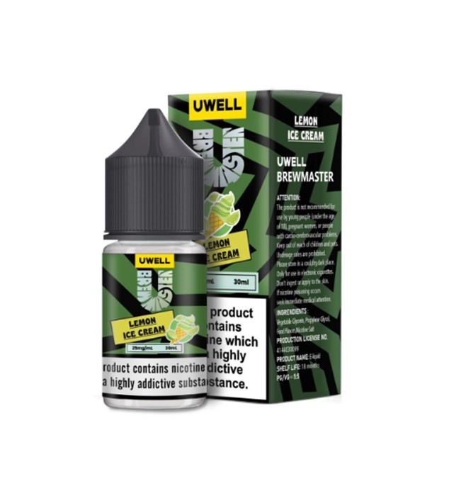 سالت یوول بستنی لیمویی یخ 30 میل / UWELL LEMON ICE CREAM 30MIL