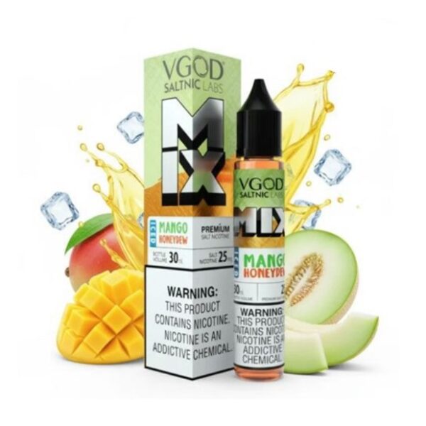 سالت ویگاد انبه طالبی و یخ Vgod Iced Mango Honeydew