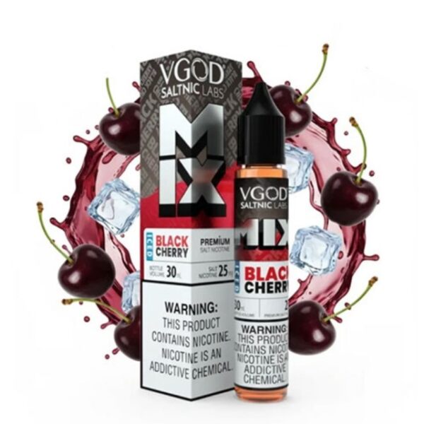 سالت ویگاد آلبالو و یخ 30 میل / Vgod Iced Black Cherry 30MIL