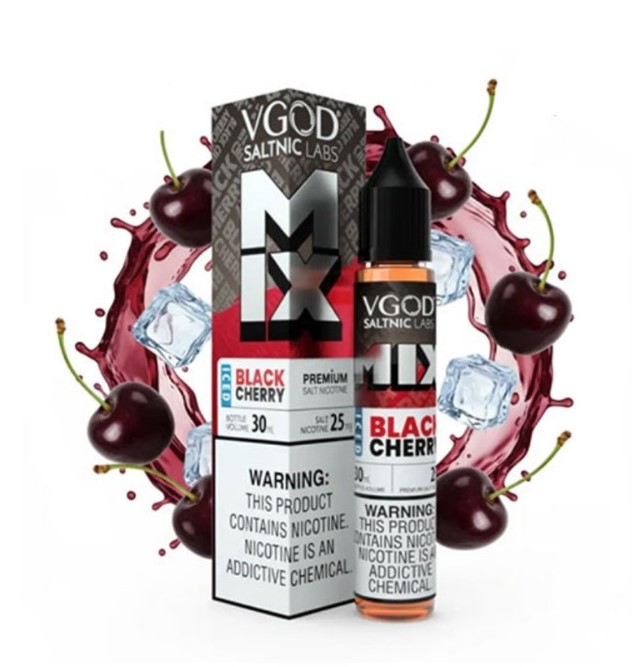 سالت ویگاد آلبالو و یخ 30 میل / Vgod Iced Black Cherry 30MIL