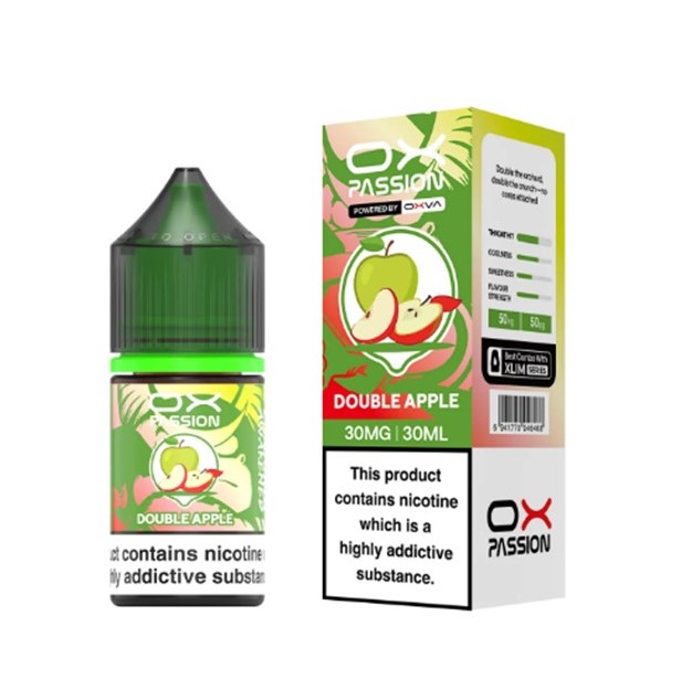 سالت اکسوا پشن دوسیب حجم 30میل / OXVA PASSION DOUBLE APPLE SALT 30ML