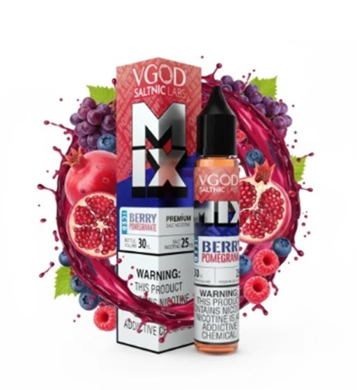 سالت ویگاد بلوبری انار یخ 30 میل / Vgod Iced BERRY POMEGRANATE 30 MIL