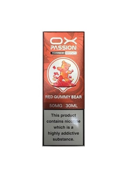سالت اکسوا آدامس پاستیلی خرسی 30 میل / OXVA RED GUMMY BEAR 30 MIL