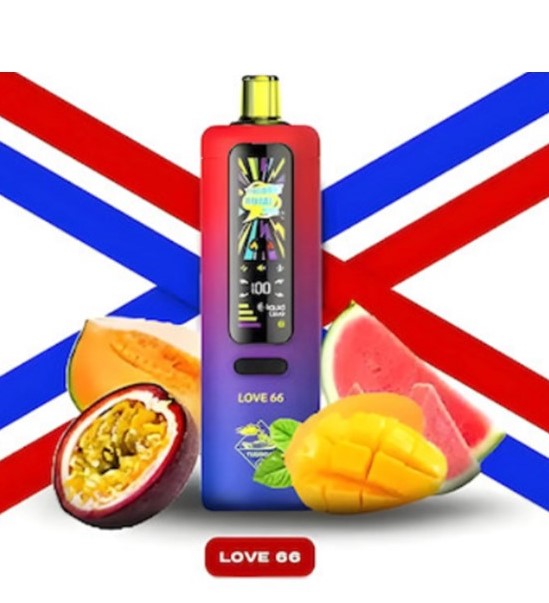 ویپ یکبار مصرف تاگبوت رویال پرو 40000 پاف لاوو 66  | Tugboat Royal Pro 40000 Puffs LOVE 66
