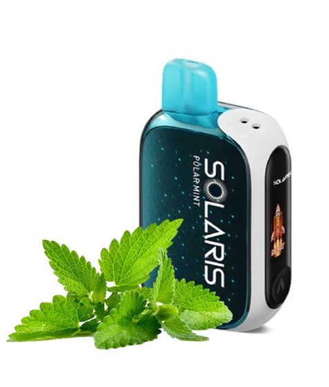 پاد یکبار مصرف  سولاریس نعنا یخ 25000 پاف / SOLARIS 25000 PUFFS POLAR MINT