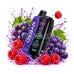 پادیکبار مصرف اوکس بار انگور تمشک 45000 پاف /  OXBAR TRI-FUSION 45000 PUFFS RASPBERRY GRAPE