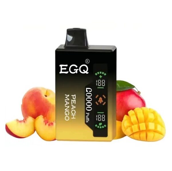 پاد یکبارمصرف الن بار ۴۰۰۰۰ پاف انبه هلو / ELEN BAR 40000PUFFS MANGO PEACH