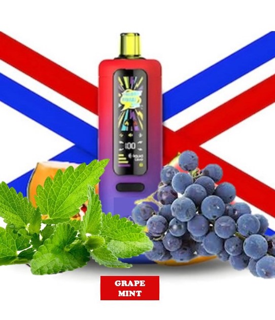 ویپ یکبار مصرف تاگبوت رویال پرو 40000 پاف انگور نعنا  | Tugboat Royal Pro 40000 Puffs GRAPE MINT