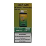 پاد یکبارمصرف الن بار 40000 پاف انبه یخ / ELEN BAR 60000 Puffs Mango ICE